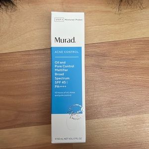 NIB MURAD Acne Control Oil and Pore Control Mattifier Broad Spectrum SPF 45
